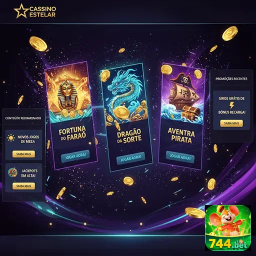 Imagem de um dragão da fortuna, representando o site 744bet